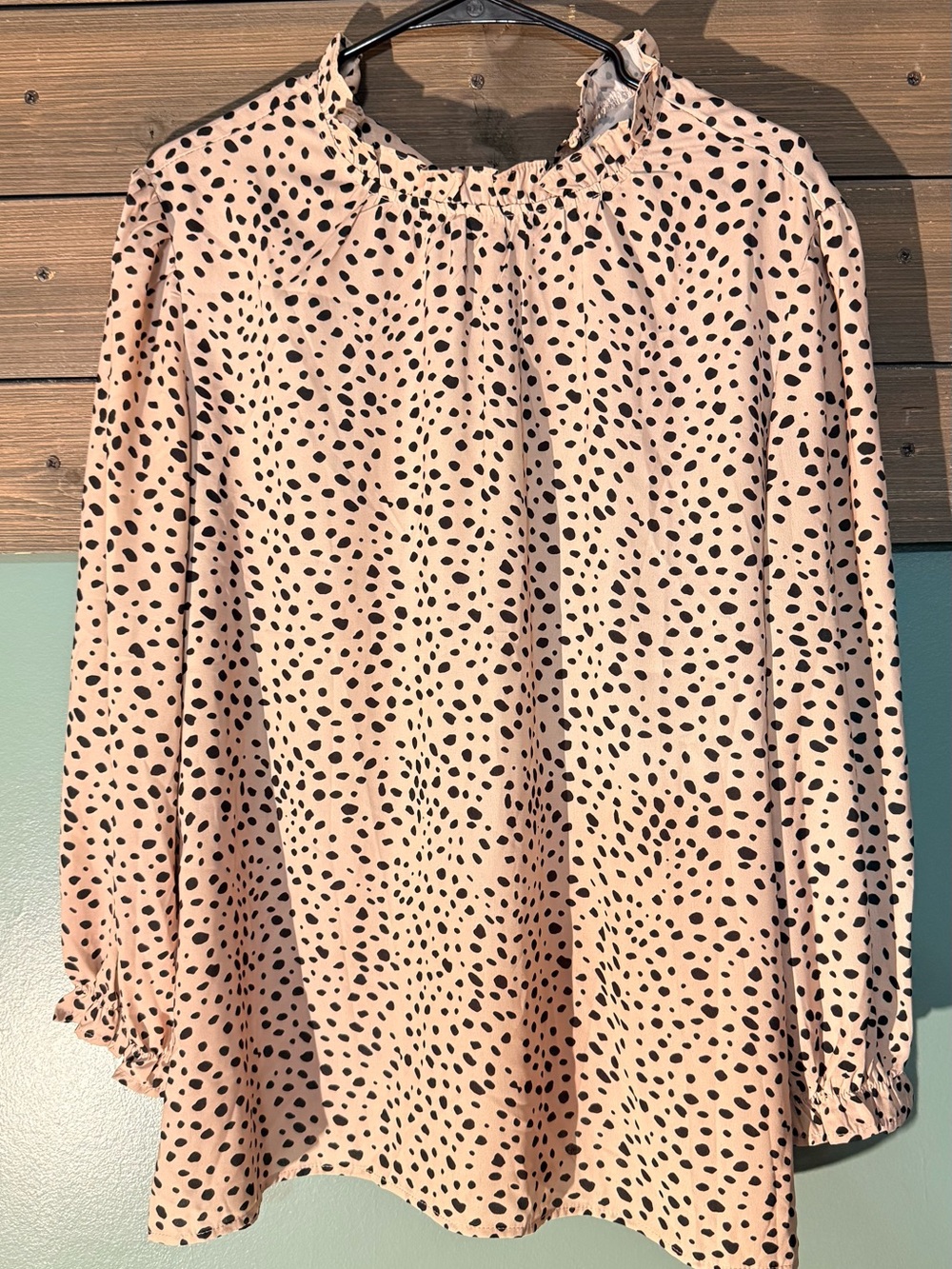 Women’s leopard print top